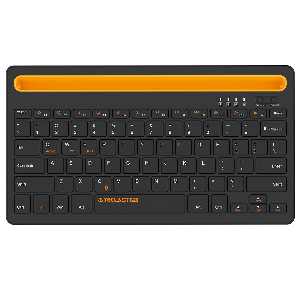 

Teclast KS10 Bluetooth Tablet Keyboard with Stand Compatible with Windows, Android, and iOS Devices, Black