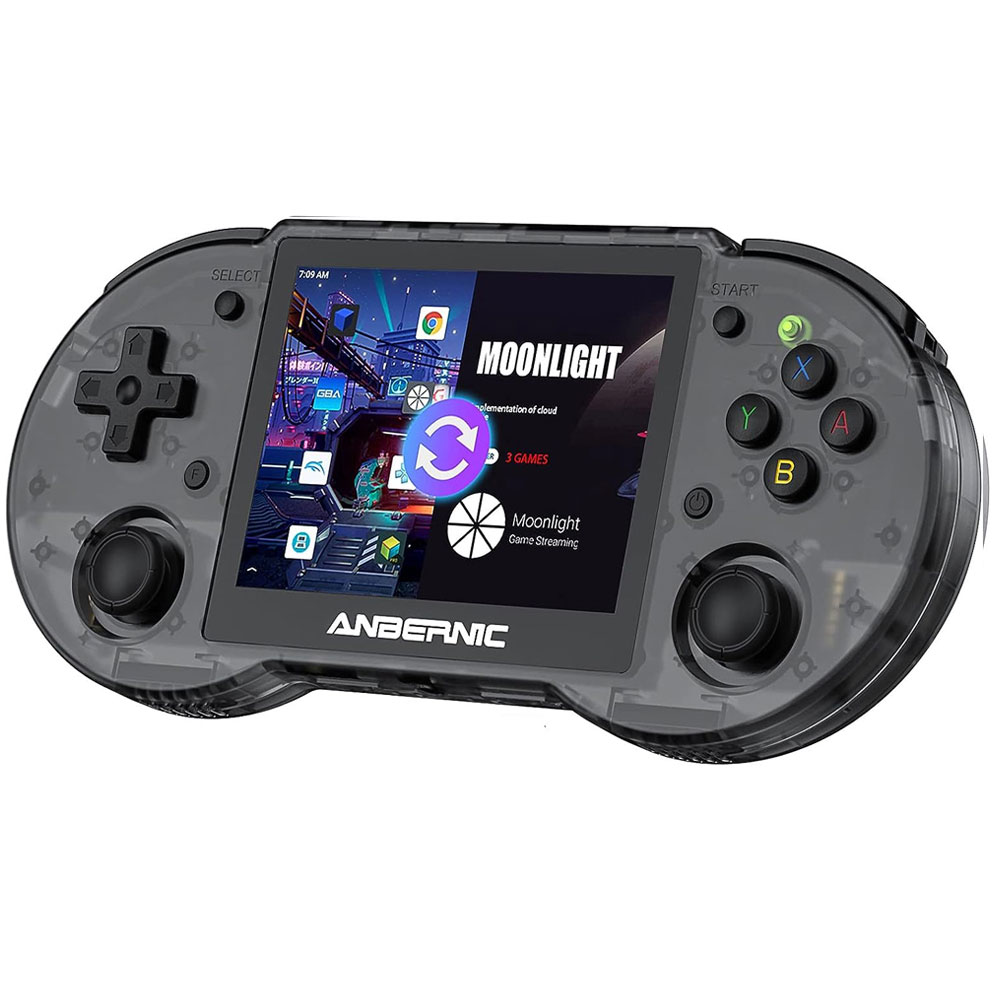 

ANBERNIC RG353P Game Console, 64GB TF Card, 32GB Android, 16GB Linux, 2GB DDR4 - Black