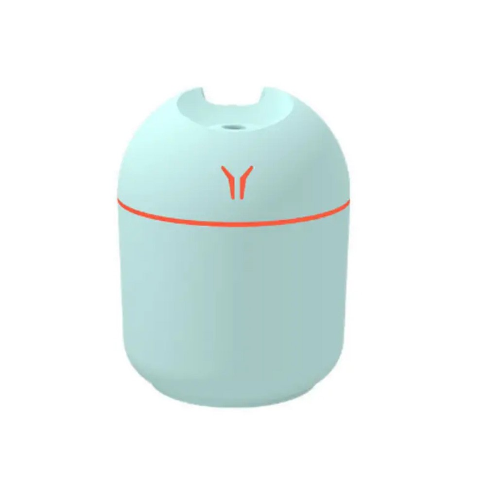 

Cool Mist Mini USB Air Humidifier Cute Aroma Diffuser with LED Light - Blue