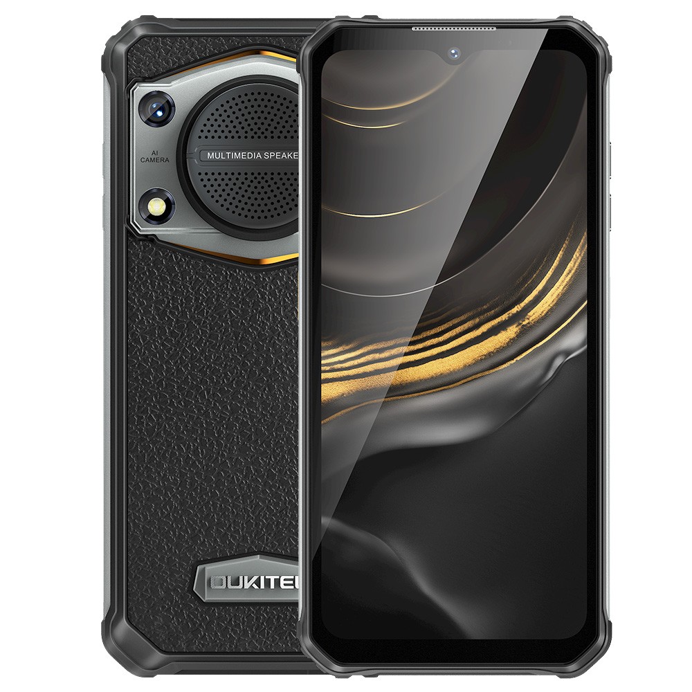 

OUKITEL WP22 Rugged Smartphone, 8GB+256GB, MediaTek Helio P90 MT6779, 16MP Front Camera+48MP Rear Camera, 20MP Night Vision, 10000mAh Battery, 6.58 inch Screen, Android 13.0, Face ID, Reverse Charging, Black