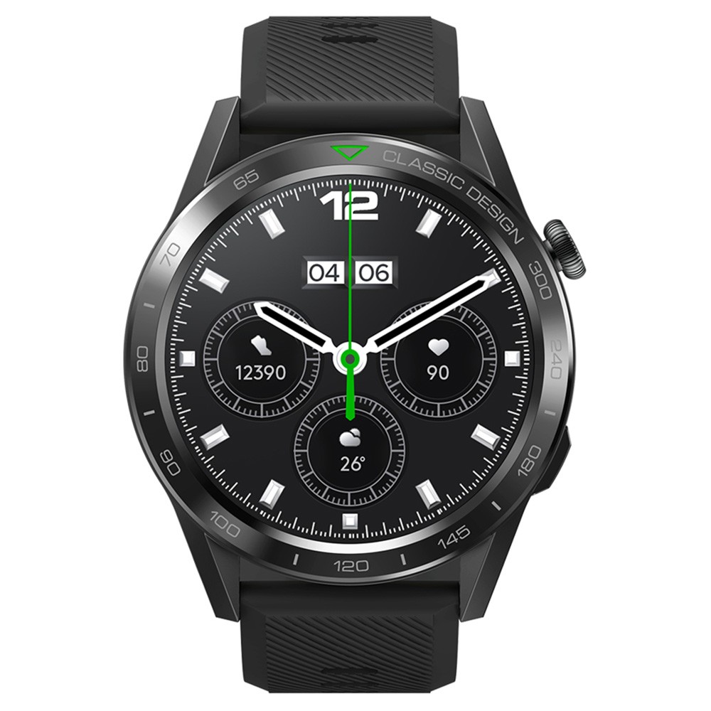 

Zeblaze Btalk 3 Voice Calling Smartwatch Bluetooth 5.2 Health Monitor 1.39 inch HD Color Display, Black