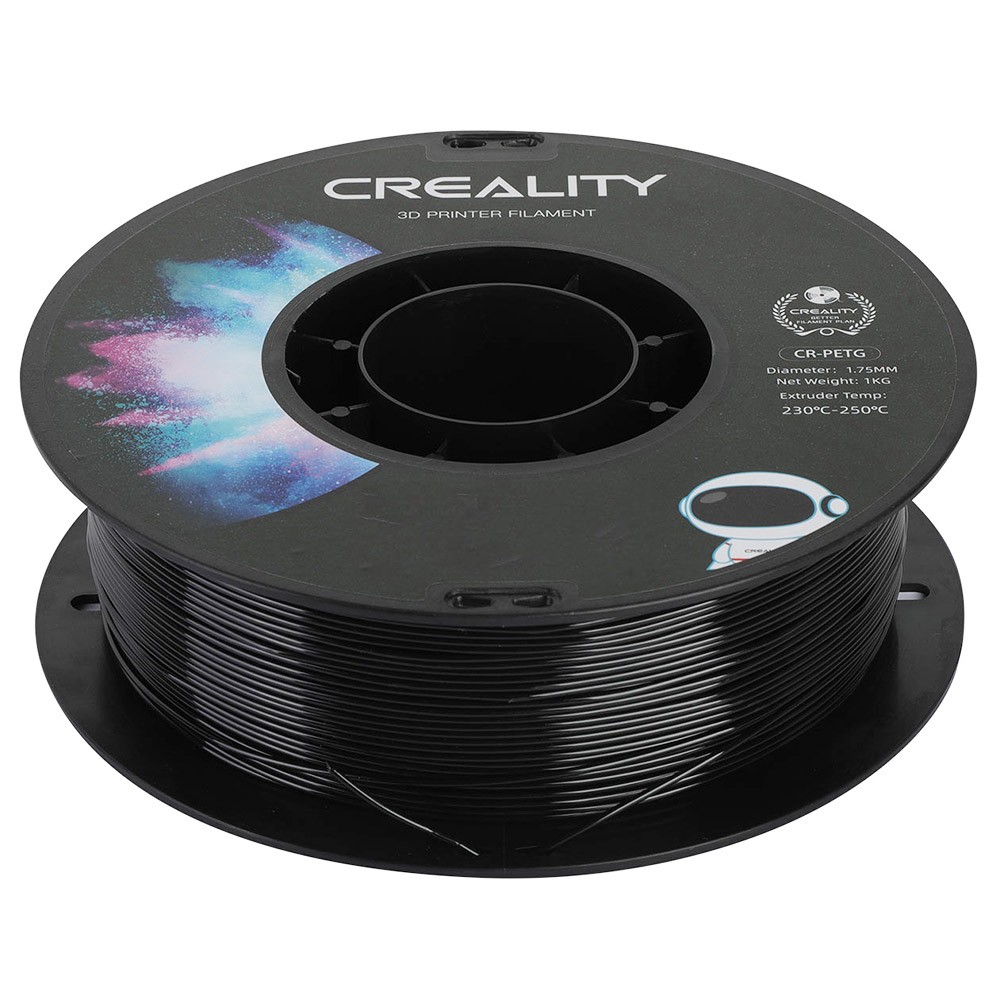 Creality CR PETG 1 75mm 3D Printing Filament 1KG Black