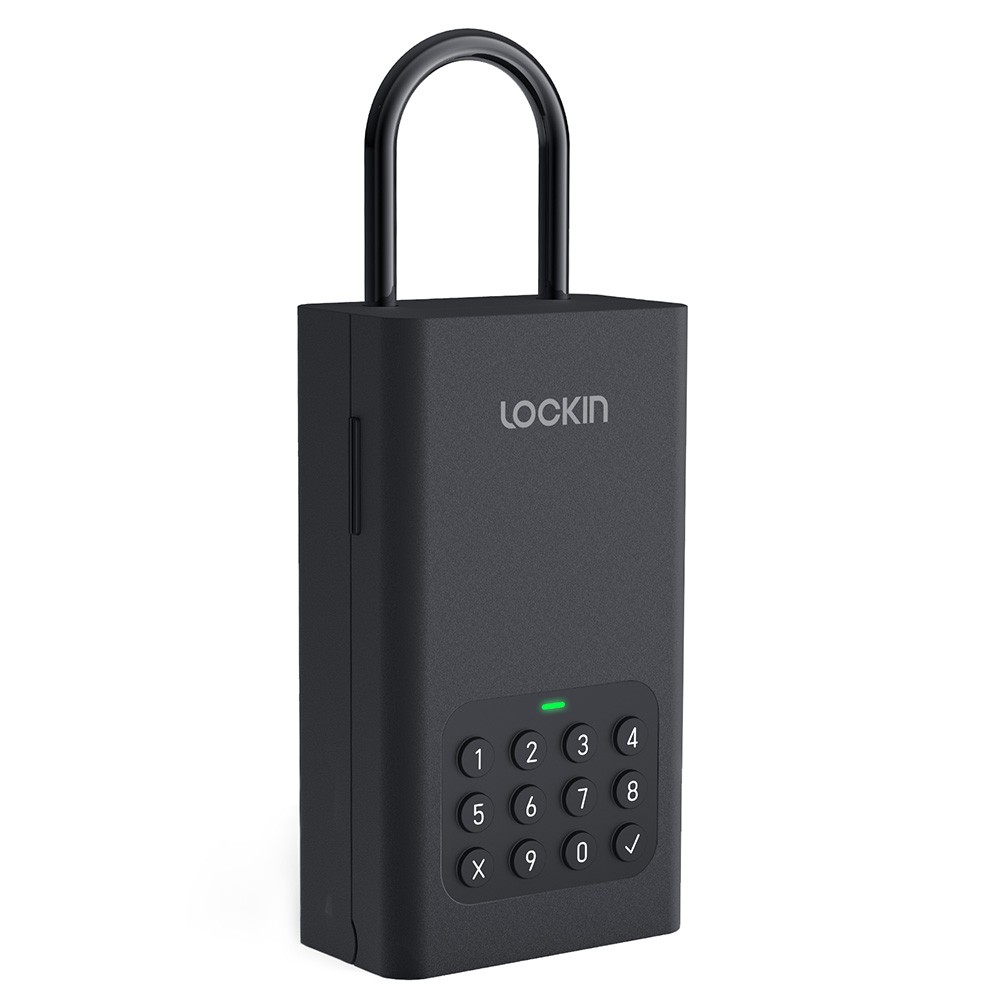 

2PCS Lockin L1 Smart Lockbox, 30 Groups Password Capacity, Bluetooth & PIN Code Unlock, App Control, Large Internal Cavity, Alloy Box IPX5 Waterproof