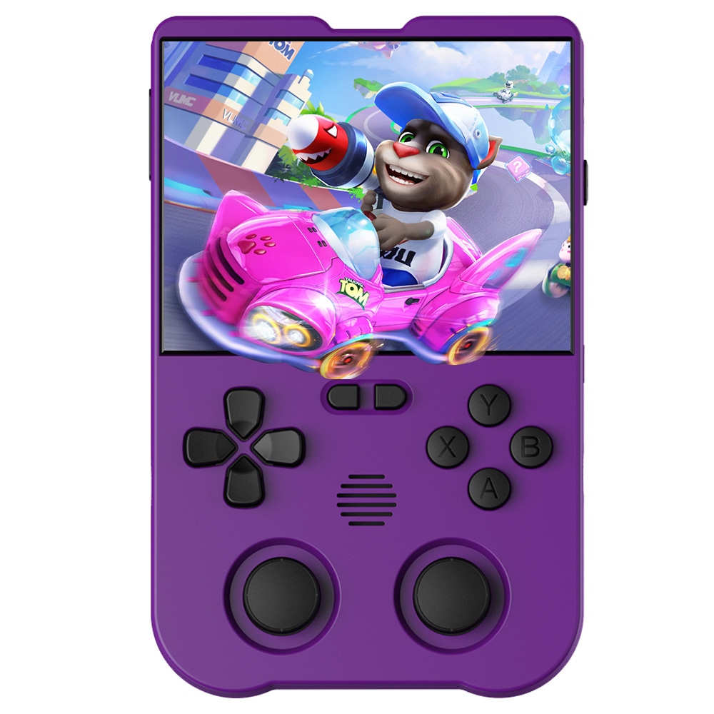 

AMPOWN XU10 Handheld Game Console, 3.5-inch, 64GB TF Card, Linux, 10000+ Games - Purple