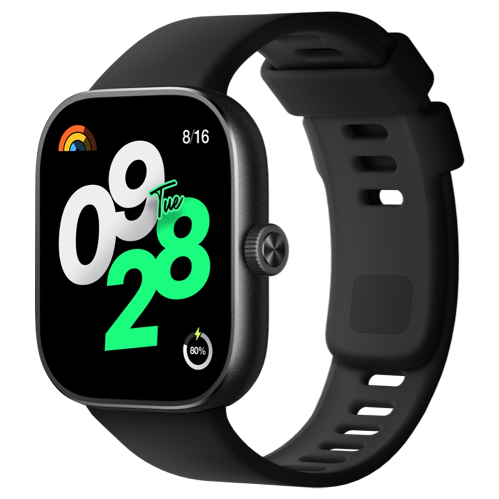 

Redmi Watch 4, 1.97'' AMOLED Screen Smartwatch Bluetooth Calling Health Monitoring 150+ Sport Modes NFC, Chinese Version - Black