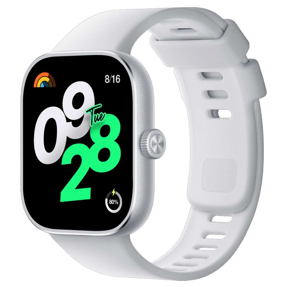 

Redmi Watch 4, 1.97'' AMOLED Screen Smartwatch Bluetooth Calling Health Monitoring 150+ Sport Modes NFC, Chinese Version - White