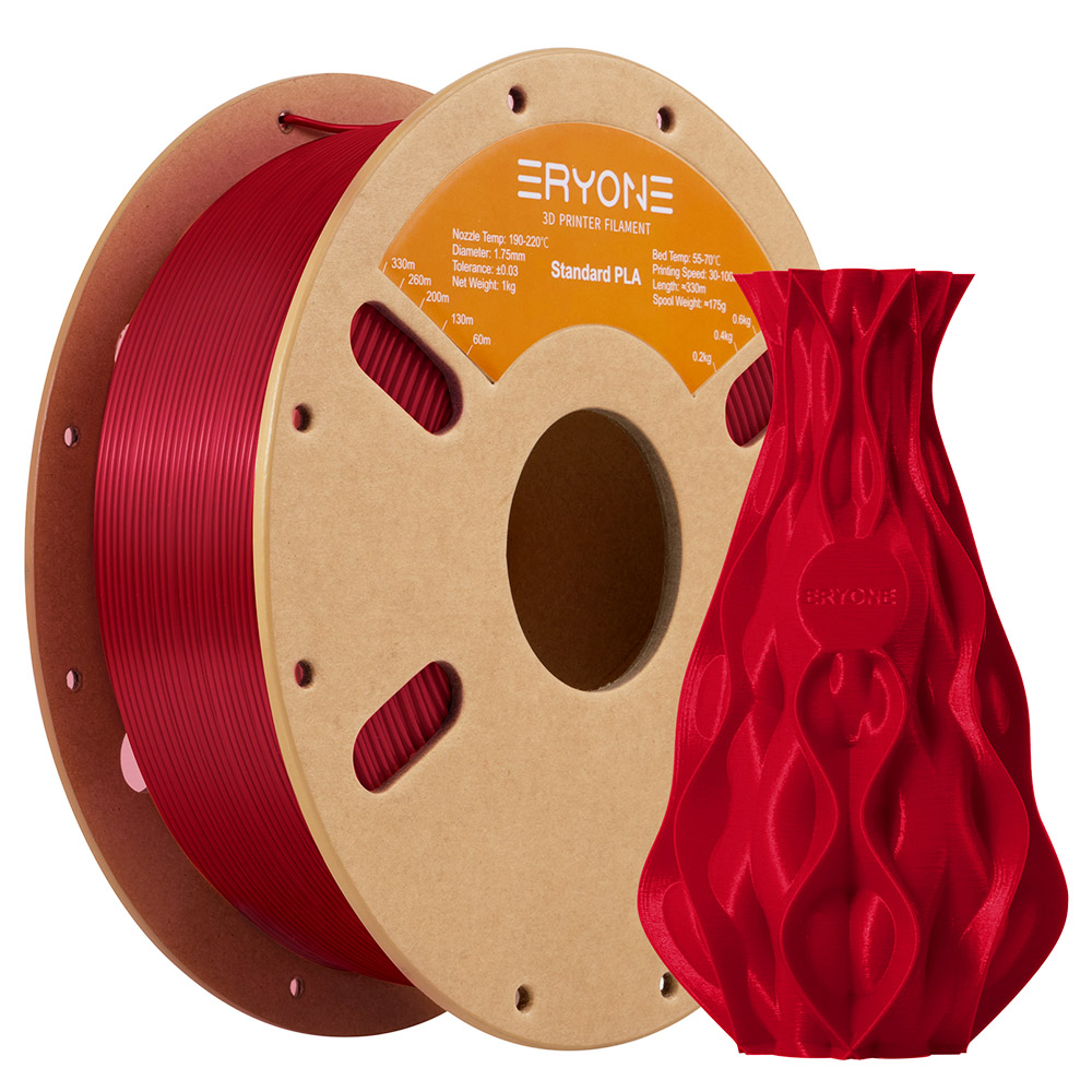 

ERYONE Standard PLA Filament 1kg - Rose Red