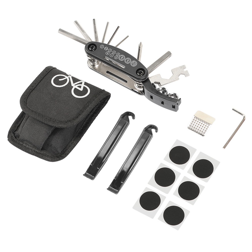 

Bike Repair Tool Kit, Black