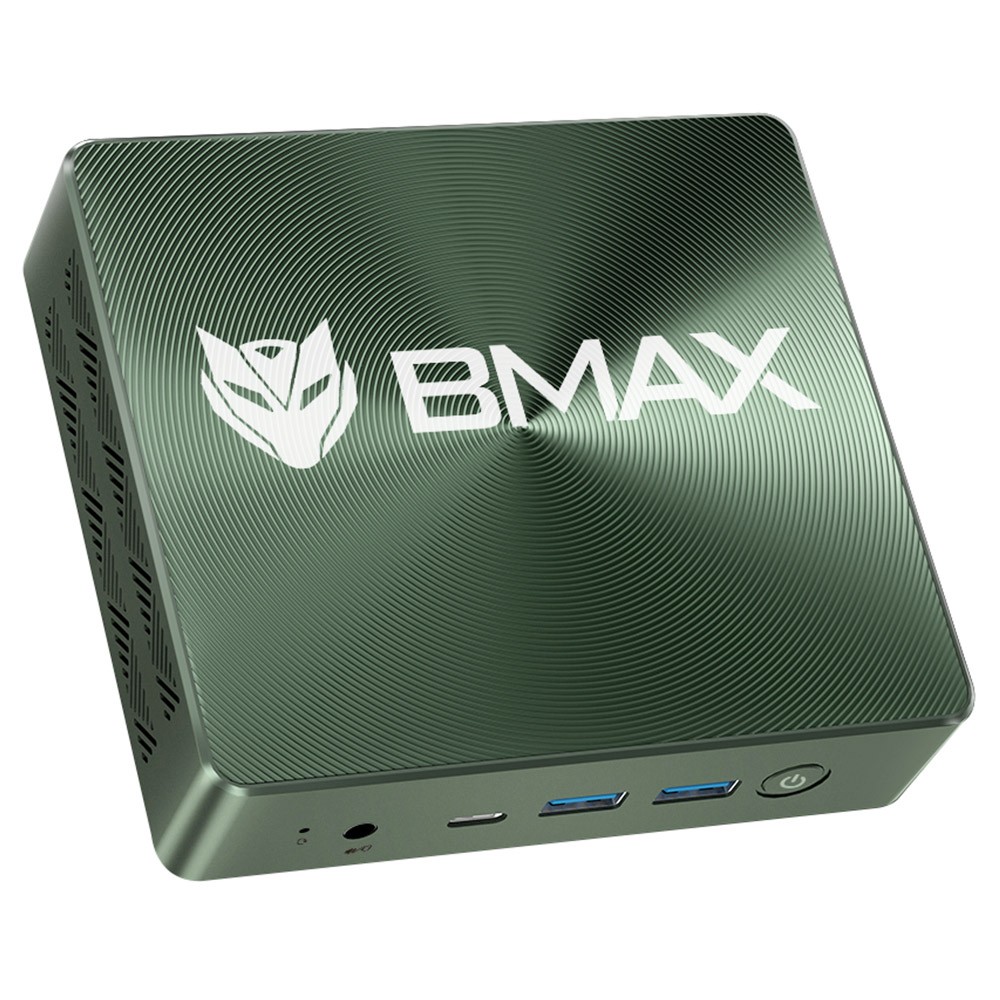 

BMAX B6 Pro Mini PC, Intel Core i5-1030NG7 4 Cores Up to 3.5GHz, 16GB LPDDR4 RAM 512GB SSD, 2*HDMI + Full Feature Type-C 4K Triple Display, 3*USB 3.0 1*1000Mbps RJ45 1* 3.5mm Audio, WiFi 5 Bluetooth 4.2 - EU