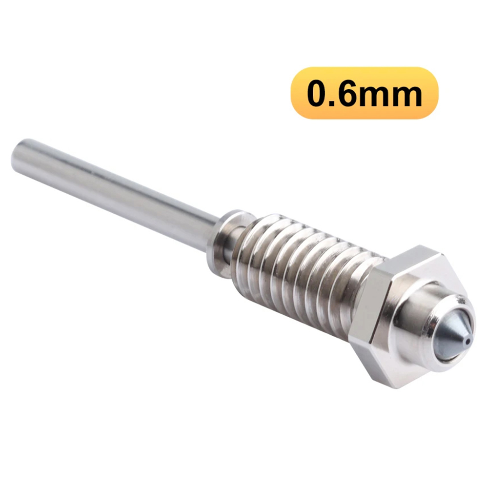 

Trianglelab TUN ZS 3D Printing Nozzle, Hardening Steel DLC Coating, Compatible with CHC Kit - 0.6mm