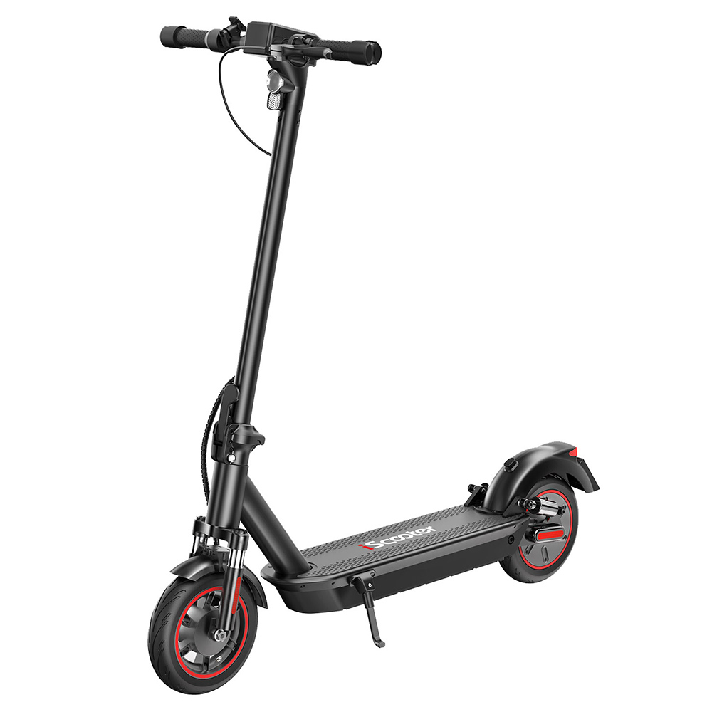 

iScooter i10 Max Electric Scooter, 750W Motor, 48V 18Ah Battery, 10 inch Tire, 45km/h Max Speed, 80km Range, IP54 Waterproof, Front and Rear Suspension, App Control - Black