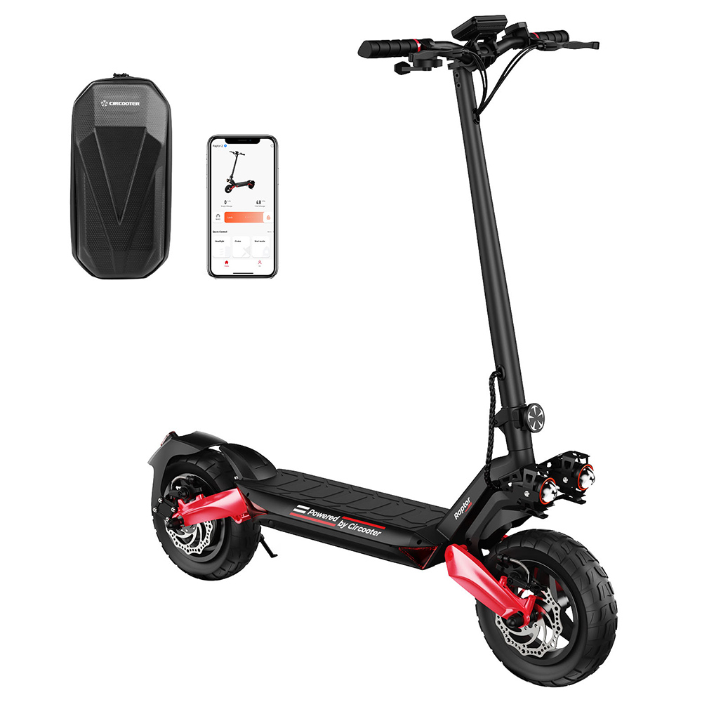 

CIRCOOTER R3 Folding Electric Scooter, 10 Inches Off-road Tire, 800W Motor, 48V 15Ah Battery, 45km/h Max Speed, 40km Range