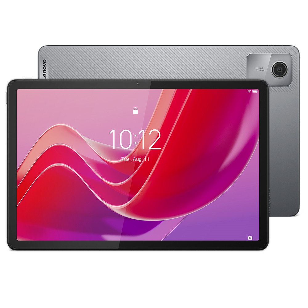 

Lenovo ZhaoYang K10 Tablet (International Version), MediaTek Helio G88 8 Core Max 2.0GHz, 10.95'' 1920*1200 90Hz Screen, ZUI 15 (Android13), 8GB+128GB, 7040mAh Battery PD3.0 Fast Charge, 2.4/5GHz WiFi Bluetooth5.1, Face Unlock, GPS+Glonass - EU Plug, Grey