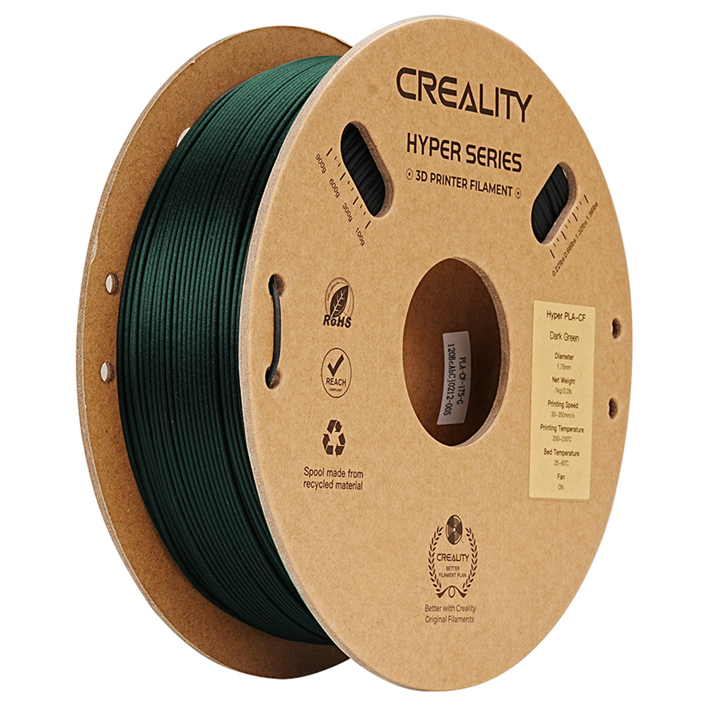 Creality Hyper Pla Cf Filament Kg Dark Green Poland