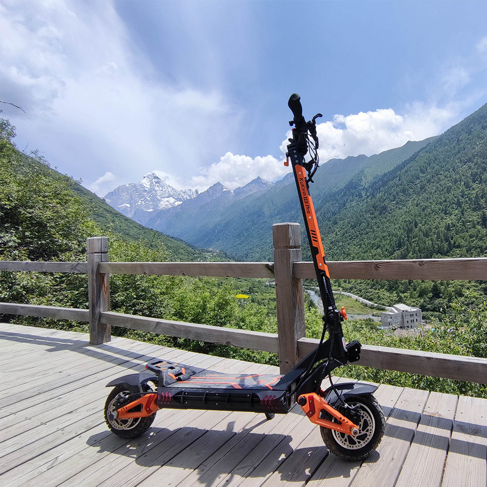 KuKirin G3 Pro 2024 Version 1200W*2 Motor Off-Road Electric Scooter 10 Inch Tire 52V 23.2Ah Removable Battery 80km range 65km/h Max Speed Dual Hydraulic Shock Absorber system IP54 Waterproof Dual Hydraulic Brake, Orange
KuKirin G3 Pro 2024 Version 1200W*2 Motor Off-Road Electric Scooter 10 Inch Tire 52V 23.2Ah Removable Battery 80km range 65km/h Max Speed Dual Hydraulic Shock Absorber system IP54 Waterproof Dual Hydraulic Brake, Orange