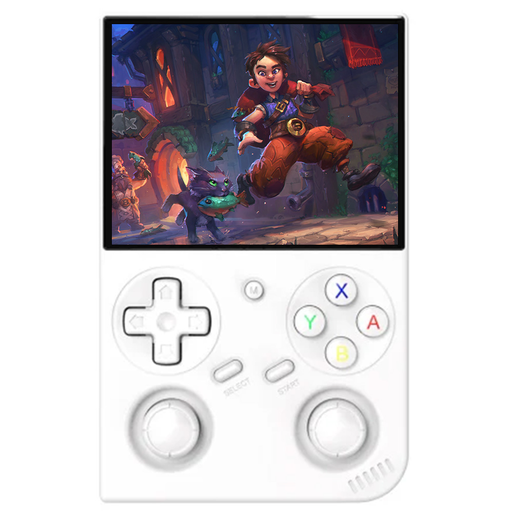 ANBERNIC RG35XX Pro Game Console, 64GB TF Card with 4000+ Games, 3.5 inch IPS Screen, 30+ Emulators, Multimedia App, 7 Hours of Playtime, Dual Joysticks - White
ANBERNIC RG35XX Pro Game Console, 64GB TF Card with 4000+ Games, 3.5 inch IPS Screen, 30+ Emulators, Multimedia App, 7 Hours of Playtime, Dual Joysticks - White