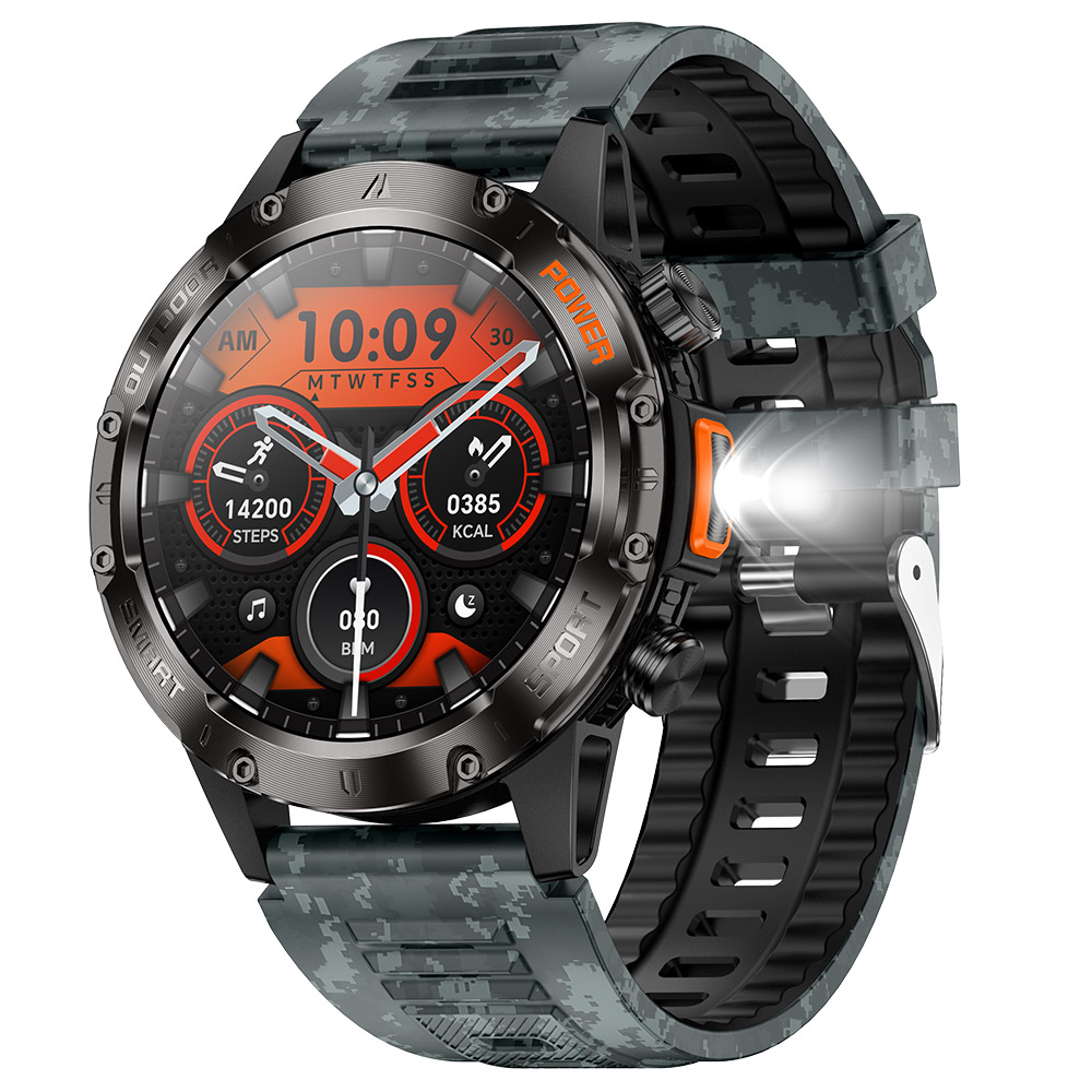 SENBONO V37Z Smartwatch, DIY Video Watch Dial, 100+ Sports Modes, Health Monitoring, Bluetooth Calling, IP68 Waterproof - Camouflage
SENBONO V37Z Smartwatch, DIY Video Watch Dial, 100+ Sports Modes, Health Monitoring, Bluetooth Calling, IP68 Waterproof - Camouflage