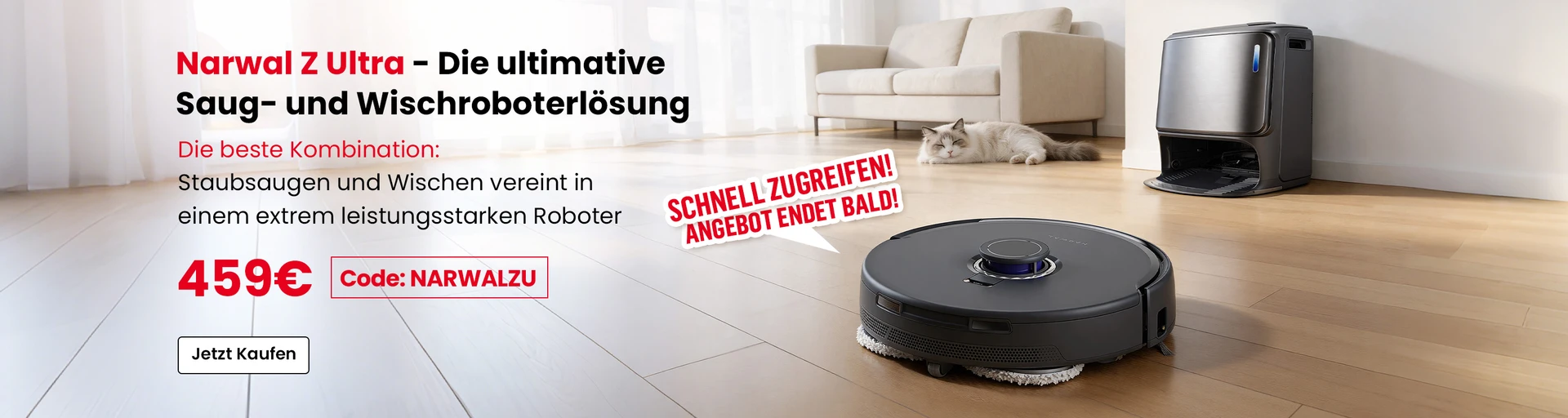 Narwal Freo Z Ultra Saugroboter