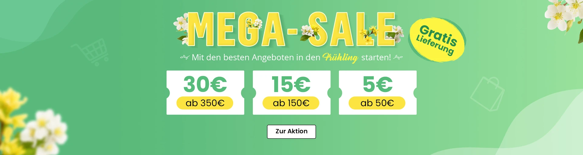 Mega-Sale im März 2026
