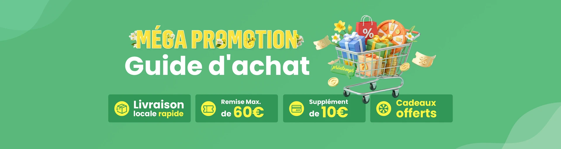 Guide shopping des offres de mars 2026