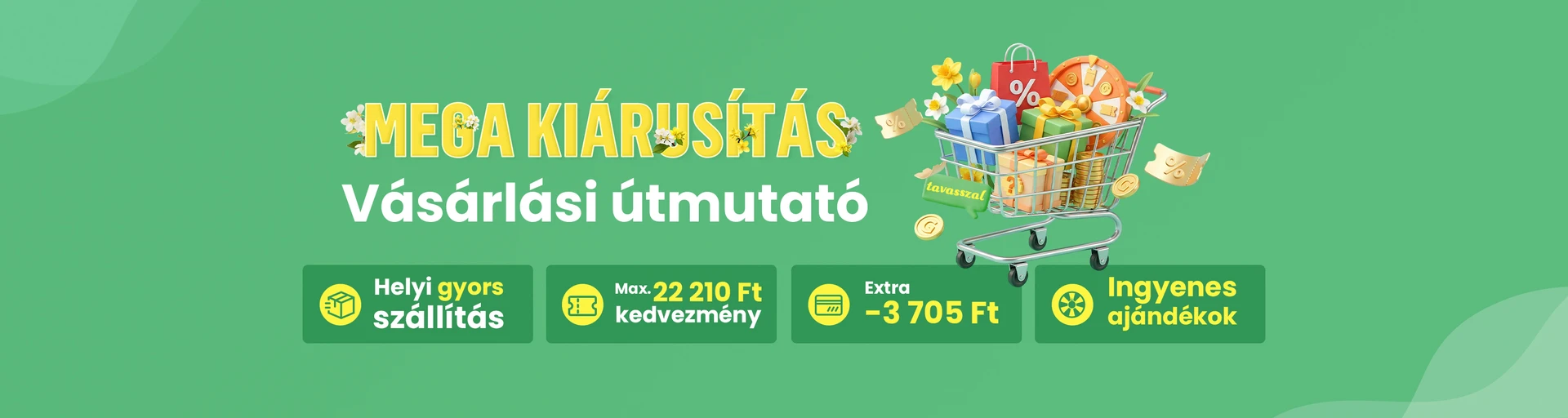 2026. márciusi mega akció vásárlási útmutató