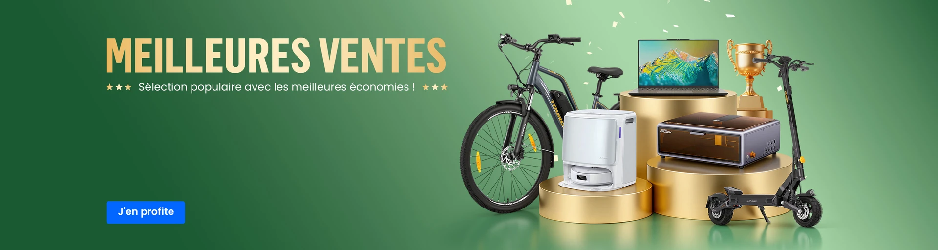 Méga promotion 2026 : les meilleures ventes