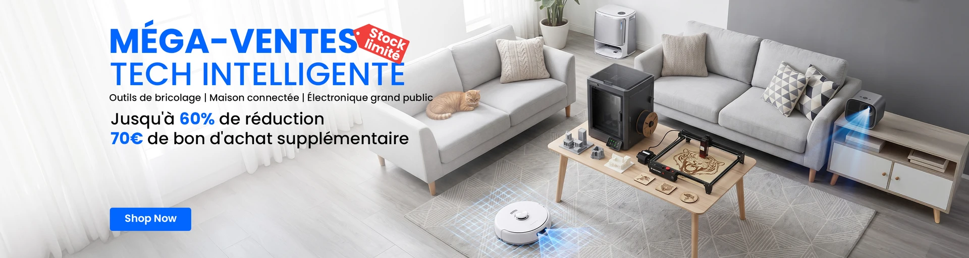 Offre sur les technologies pour la maison connectée