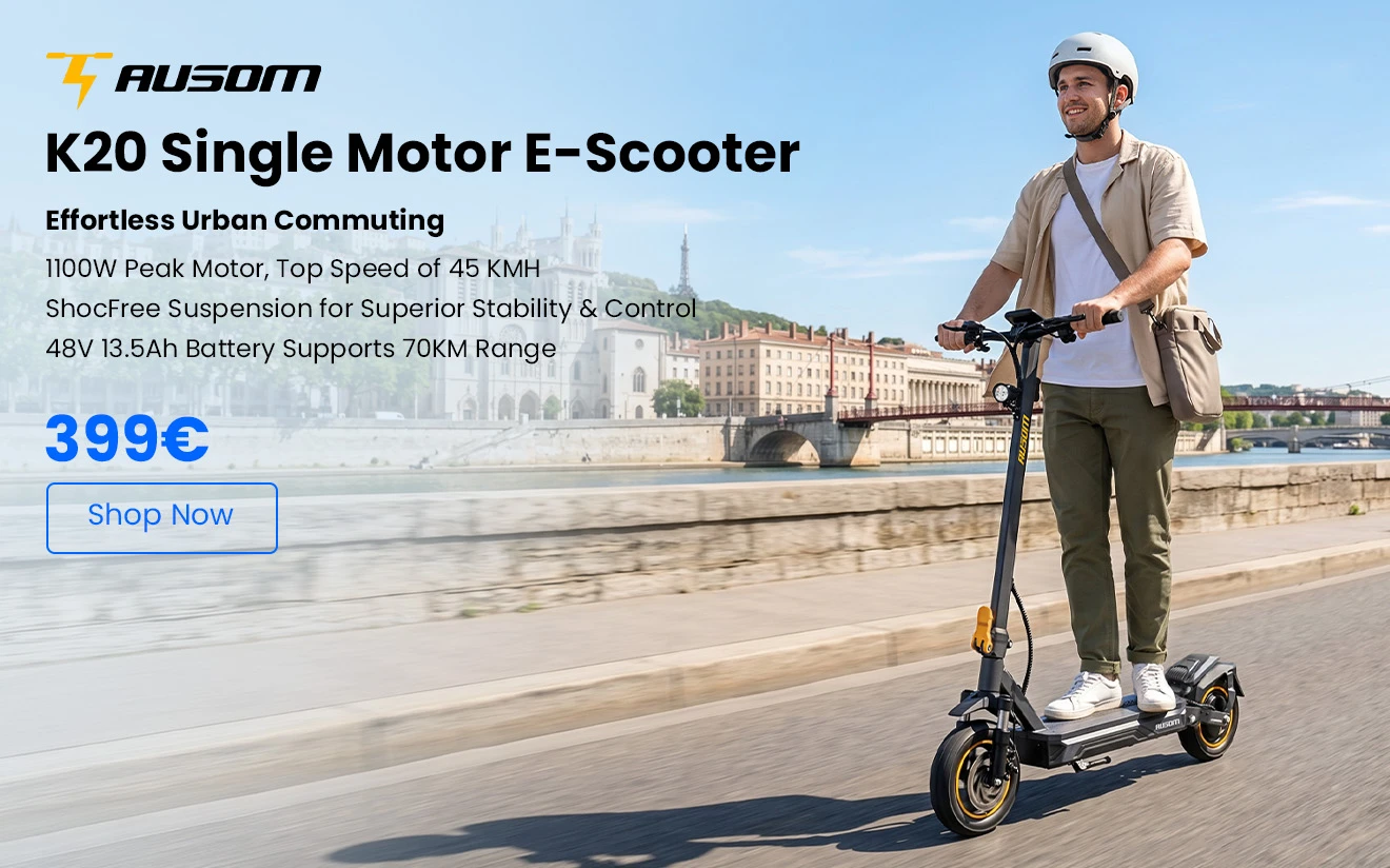 Ausom K20 Single Motor Electric Scooter Launch Event