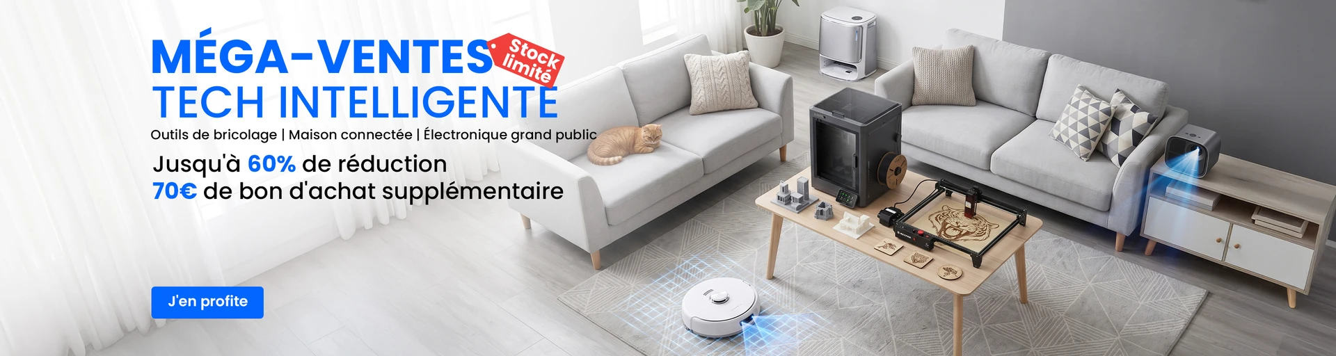 Offre sur les technologies pour la maison connectée
