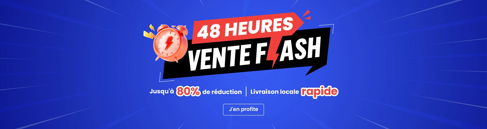 Vente flash de 72 heures pour notre 14e anniversaire