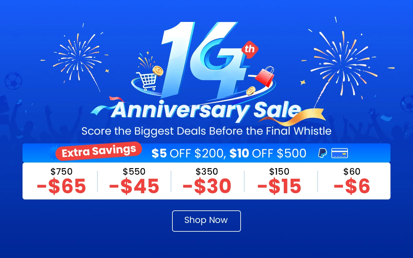 14th Anniversary Sale