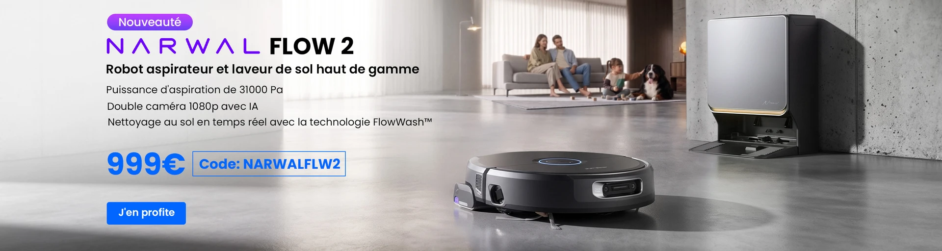 Narwal Flow 2 Robot aspirateur