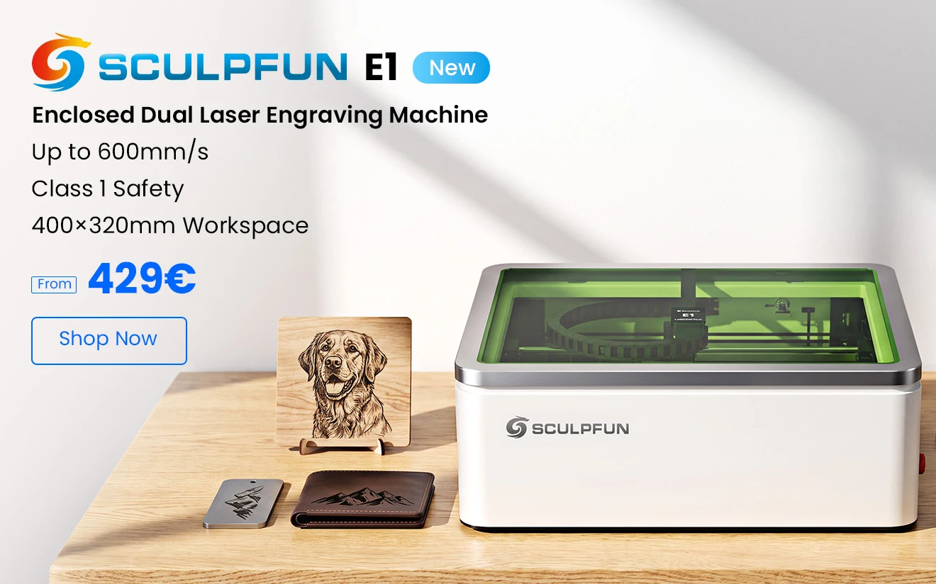 Sculpfun E1 Laser Engraver