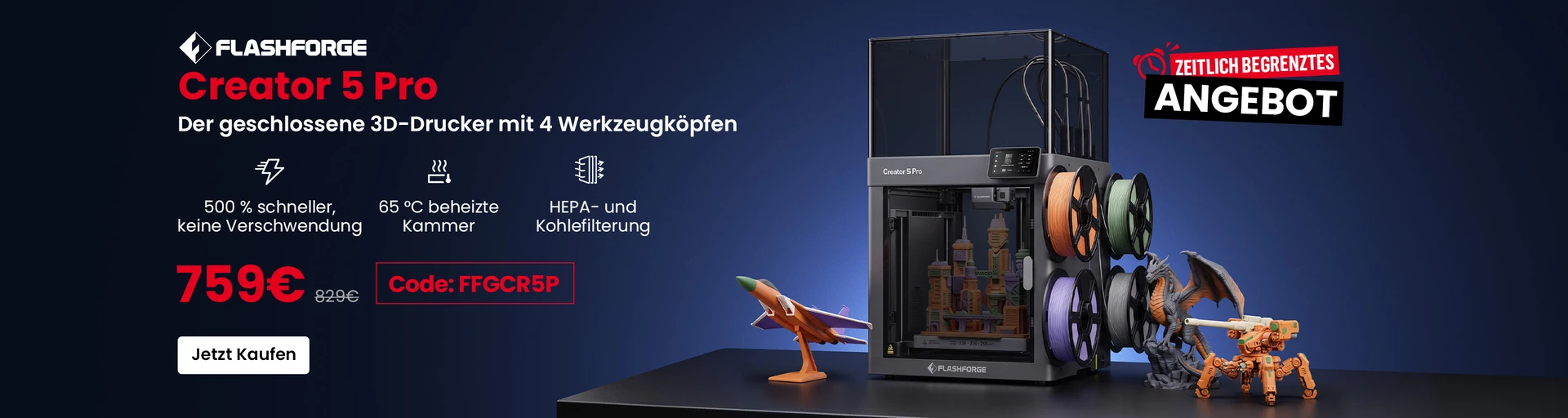 Flashforge Creator 5 Pro