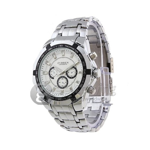 Curren3sさま専用 CURREN 8084 Men's Quartz Watch Luxury Fashion Silvery