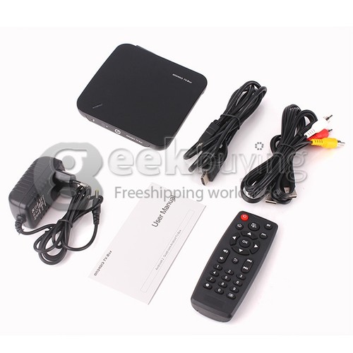 その他 TVBOX TV01(CS968) RK3188T Quad Core Android TV BOX 2G/8G BT/Mic/Camera