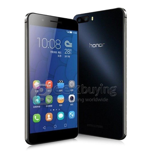 HUAWEI Honor 6 Plus 5.5Inch Android 4.4 Phone Kirin 925 Octa Core 1.8GHz Smartphone 3GB 16GB FHD OGS 4G FDD LTE - Black