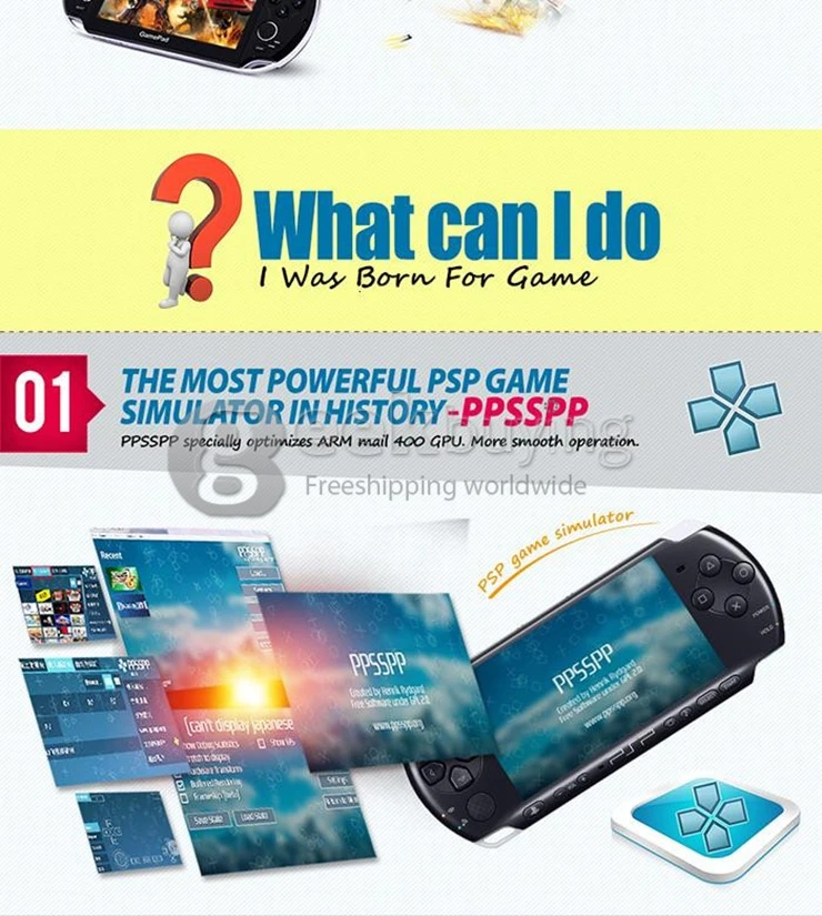 その他 GPD g58 GPD G58 5インチAndroid 4.4 OSゲームパッド