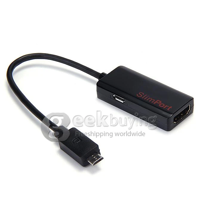 SlimPort HDMI 1080P 3D HDTV Micro USB