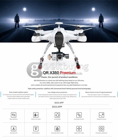 Walkera QR X350 Premium RC Quadcopter