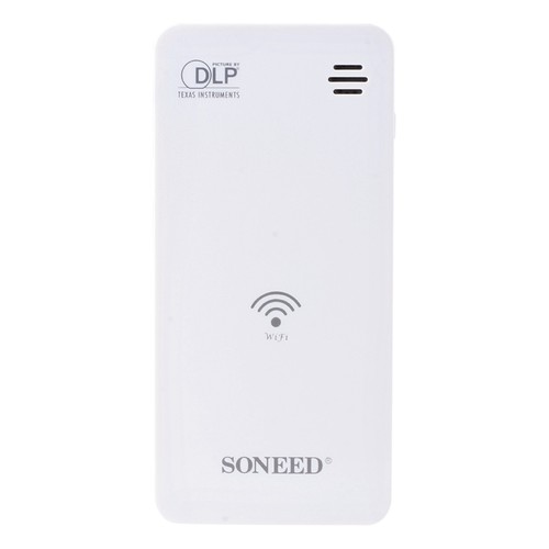 SONEED SP-W500 Wi-Fi Mini Multimedia DLP Projector Power Bank