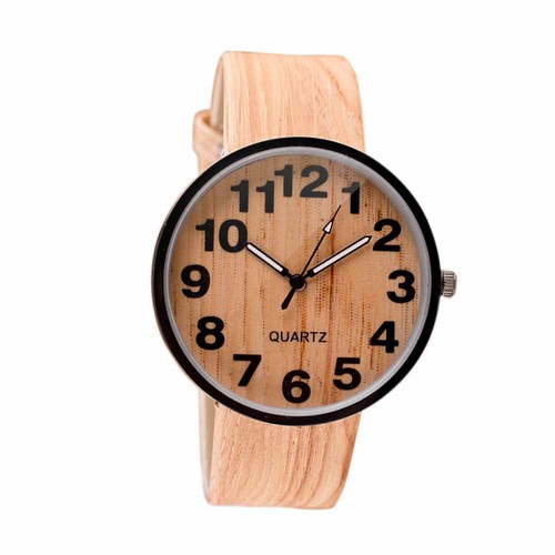 Quartz Watches Wooden Grains Watches Mens Wood Grain