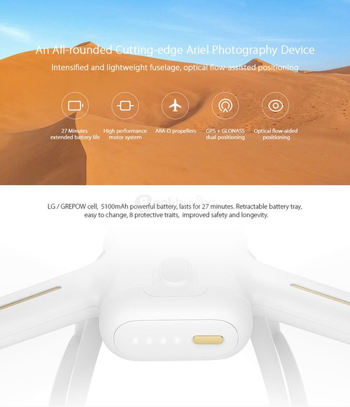 Xiaomi FPV 1080P Support 350mm Wheelbase Dismountable Gimbal UAV