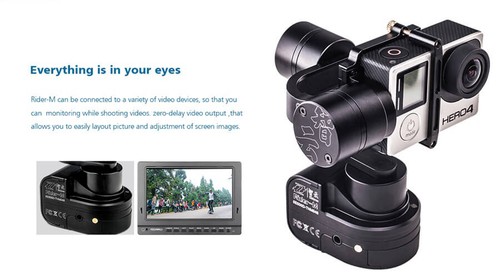 Zhiyun Z1 Rider-M 3 Axis GoPro Gimbal Stabilizer