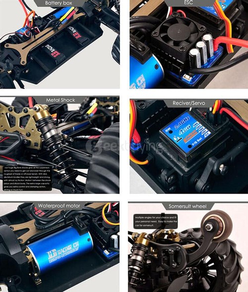 JLB Racing CHEETAH 11101 1/10 Brushless RC Car