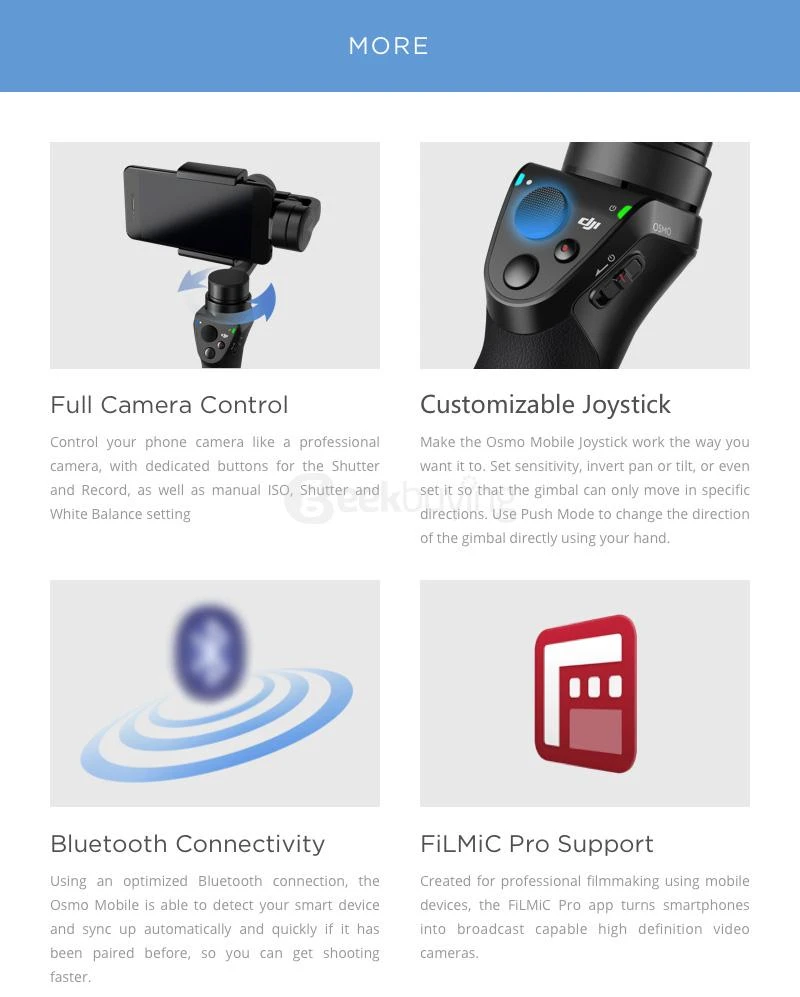 App Dji Osmo Filmic Pro Dji Om4 Filmic Pro Filmic Pro Osmo Mobile