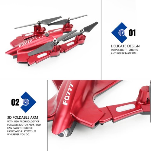 Helicopter Motor Drone Fq777 FQ777 FQ02W WIFI FPV RC Quadcopter