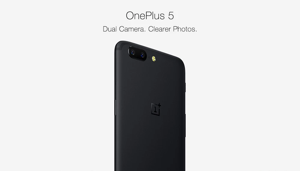 OnePlus 5 A5000 5.5インチ8GB 128GBスマートフォンスレートグレー