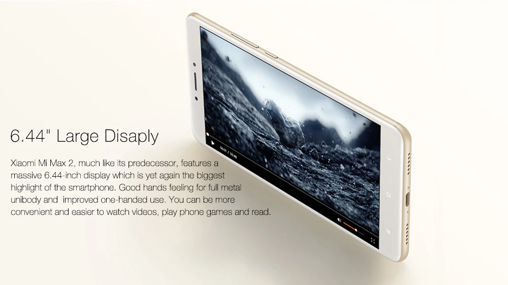 Androidタブレット本体 Xiaomi Mi Max 2 4GB/64GB Xiaomi Mi Max 2 レビュー、6.44インチのファブレット | phablet