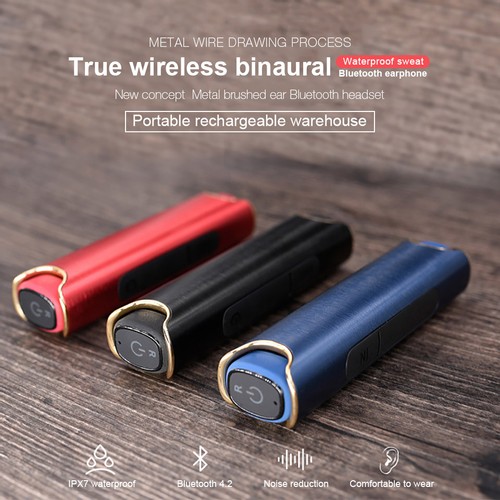 S2 TWS Wireless Bluetooth Earphone Black